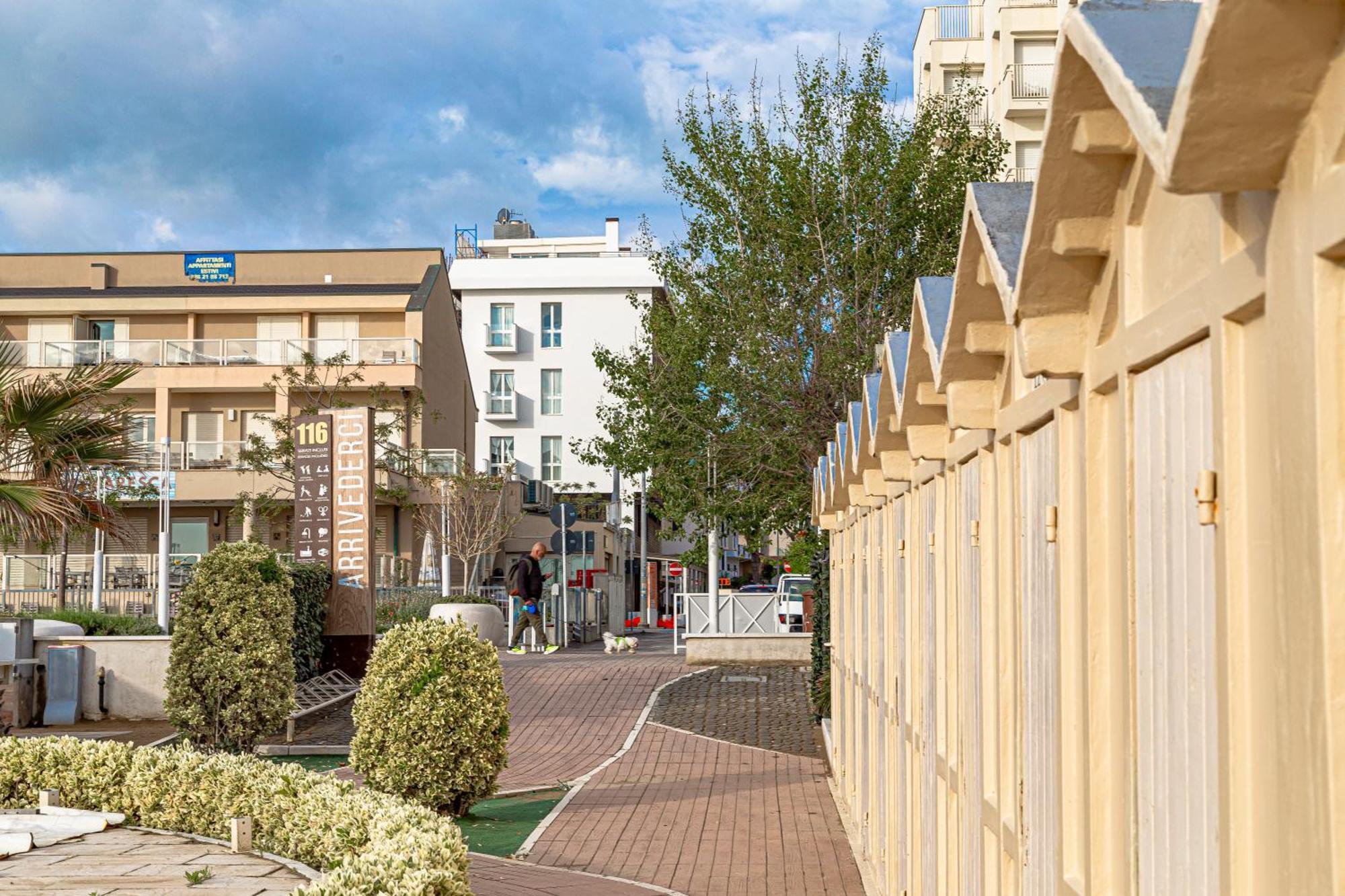 Hotel Avana Fronte Mare Riccione Exteriör bild